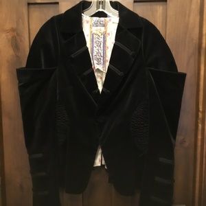 Gwen Stefani LAMB crushed velvet Jacket